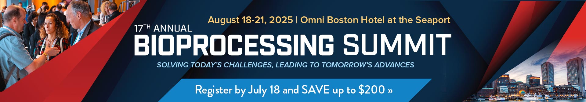 Bioprocessing Summit Banner Image