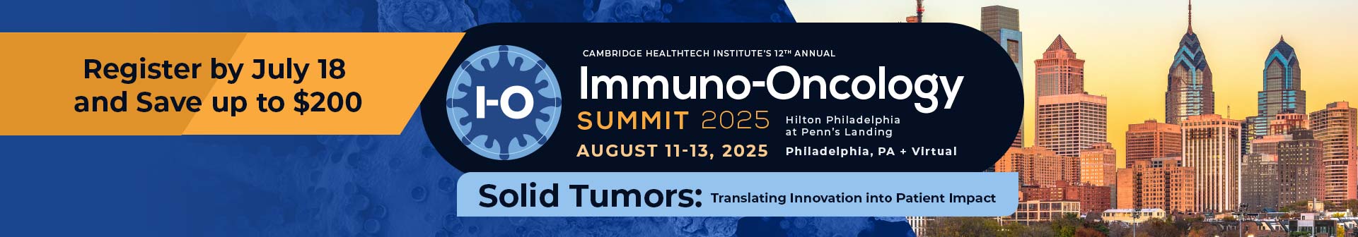 Immuno-Oncology Summit Banner Image
