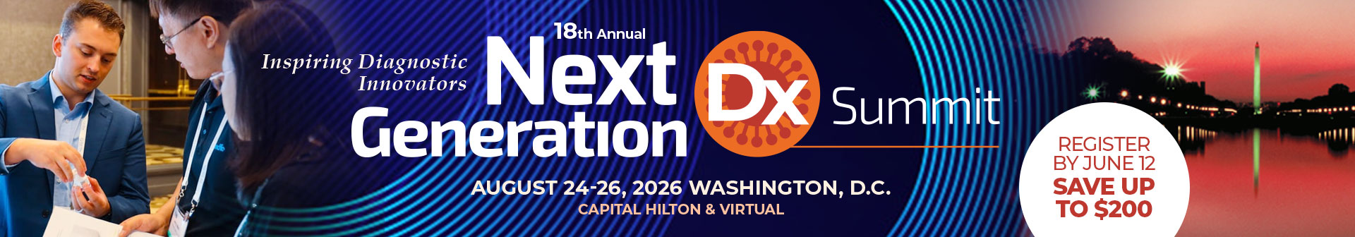 Next-Gen Dx Summit Banner Image