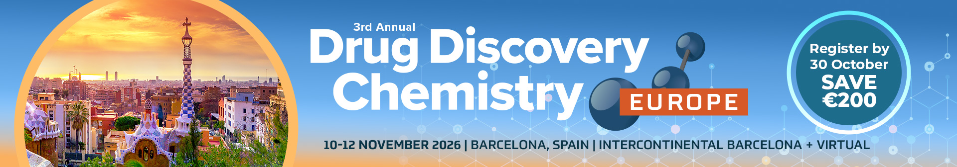 Drug Discovery Chemistry Europe Banner