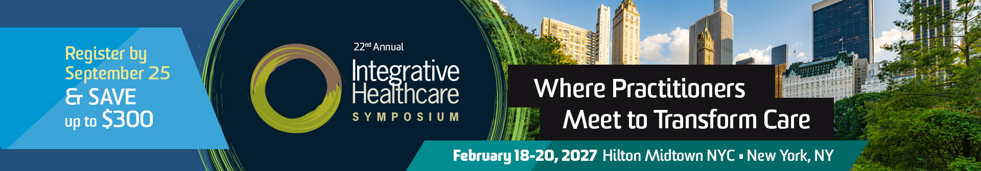 Integrative Healthcare Symposium Image Banner