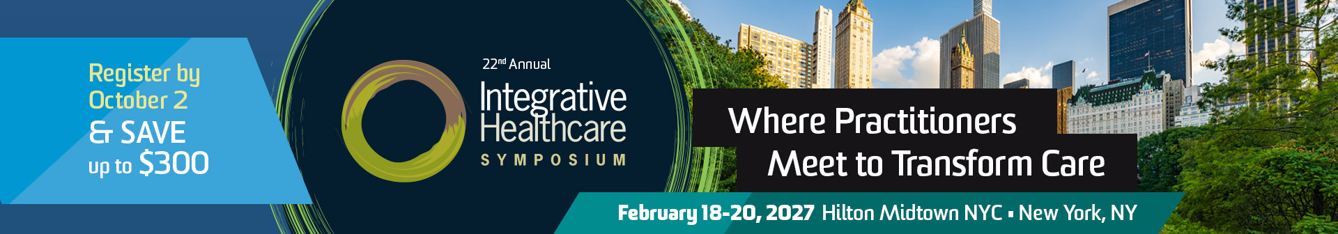 Integrative Healthcare Symposium Image Banner
